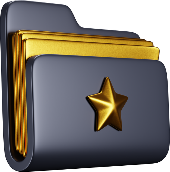 3D Favorite Folders